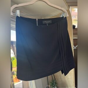 Rag & Bone Women's Elegant Black Mini Skirt